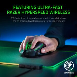 ماوس بی سیم مخصوص بازی ریزر مدل Basilisk Ultimate With wireless charging Dock