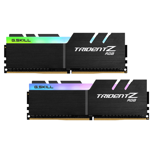 رم دسکتاپ DDR4 دو کاناله 3200 مگاهرتز CL16 جی اسکیل سری TRIDENT Z RGB ظرفیت 32 گیگابایت بسته دو عددی