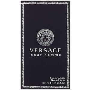 ادو تویلت مردانه ورساچه مدل Pour Homme حجم 100 میلی لیتر