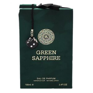 ادو پرفیوم مردانه فراگرنس ورد مدل GREEN SAPPHIRE حجم 100 میلی لیتر