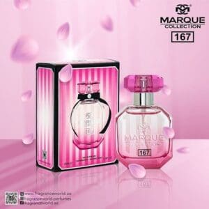 عطر جیبی زنانه مارکویی کالکشن مدل Victoria Secret Bombshell کد 167 حجم 25 میلی لیتر