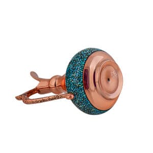 پارچ فیروزه کوبی آقاجانی مدل شلغمی کد 15