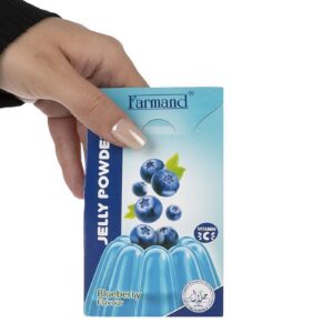 پودر ژله بلوبری فرمند مقدار 100 گرم