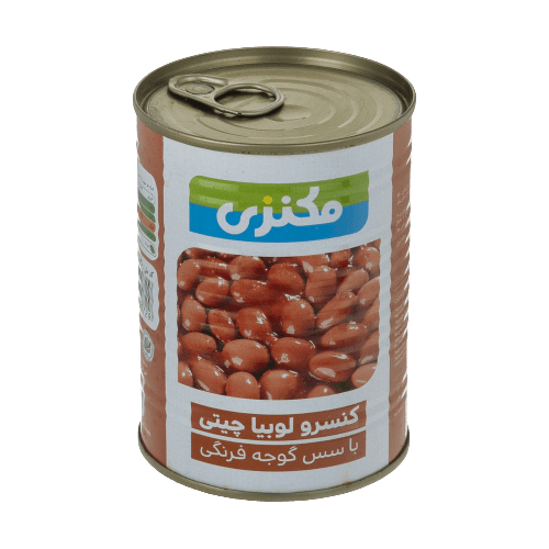 کنسرو لوبیا چیتی با سس گوجه فرنگی مکنزی – 380 گرم