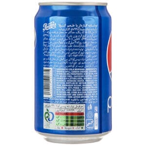 نوشابه گاز دار با طعم کولا پپسی - 330 میلی لیتر