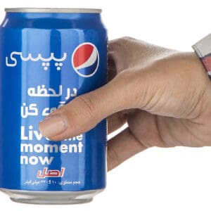 نوشابه گاز دار با طعم کولا پپسی - 330 میلی لیتر