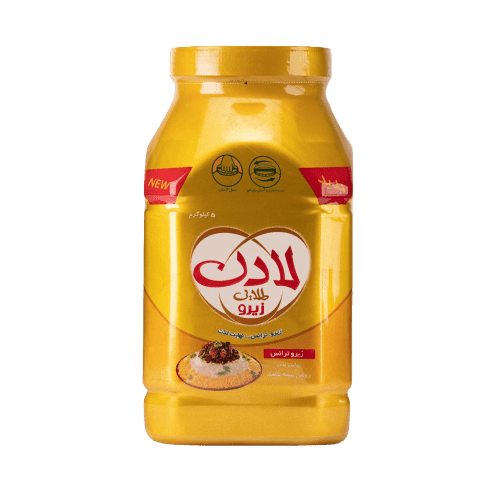 روغن نیمه جامد بدون ترانس لادن طلایی – 5 کیلوگرم