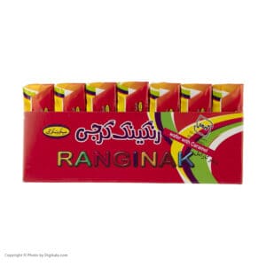 ویفر رنگینک گرجی مقدار 385 گرم بسته 35 عددی