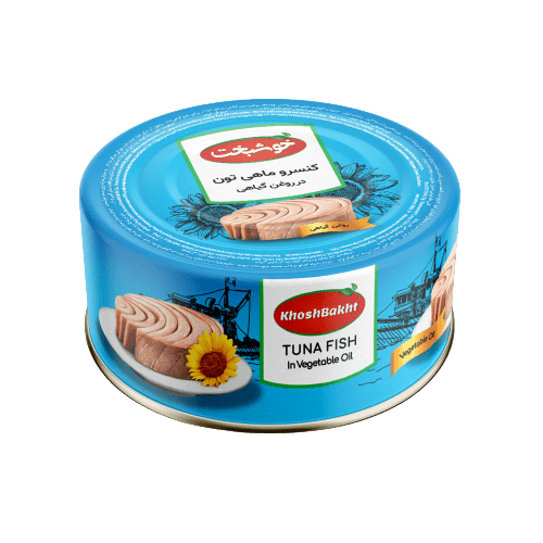 کنسرو ماهی تون در روغن گیاهی خوشبخت – 180 گرم