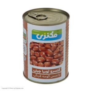 کنسرو لوبیا چیتی با سس گوجه فرنگی مکنزی - 380 گرم