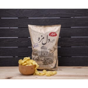 چیپس دل مزه مزمز با طعم نمک - 450 گرم