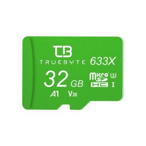 کارت حافظه microSD HC تروبایت مدل 633X-A1-V30 کلاس 10 استاندارد UHS-I U3 ظرفیت 32 گیگابایت به همراه  کارت خوان