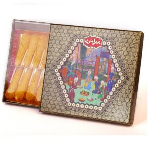 پک هدیه زعفران و نبات بهرامن - 570 گرم