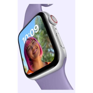 ساعت هوشمند اپل واچ سری SE 2021 مدل  40mm Aluminum Case with Sport silicone Band