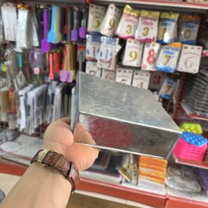 قالب کیک مربع گالوانیزه ۱۹سانتی
