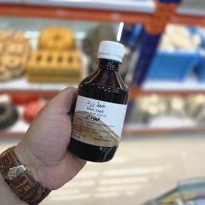 رنگ قهوه ای ۲۵۰میل خط زرد