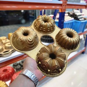 قالب کیک چدنی ۴خانه اعلا