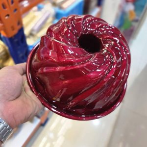 قالب کیک تفلون طرح پیچ شیفون دار