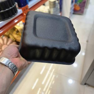 قالب کیک طرح شارلوت مربع کف برجسته