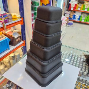 قالب کیک گرانیتی مربع ۶سایز