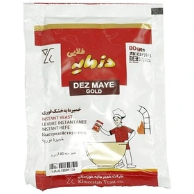 خمیر مایه و مخمر خشک فوری دز مایه طلایی بسته 80 گرمی
