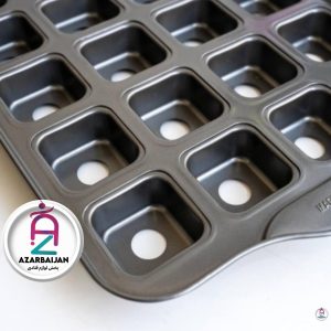 قالب مافین تفلون کف جدا 24 خانه مربع