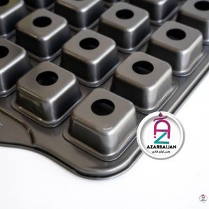 قالب مافین تفلون کف جدا 24 خانه مربع