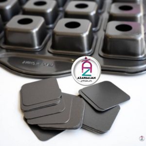 قالب مافین تفلون کف جدا 24 خانه مربع