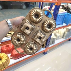قالب کیک چدنی ۶خانه اعلا