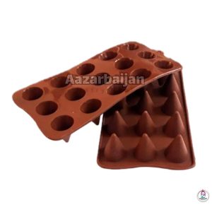 قالب سیلیکون شکلات مخروط