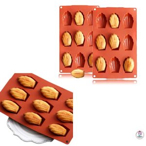 قالب سیلیکون مادلن 9خانه