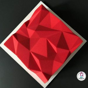 قالب سیلیکون هندسی طرح مثلث (سه بعدی)