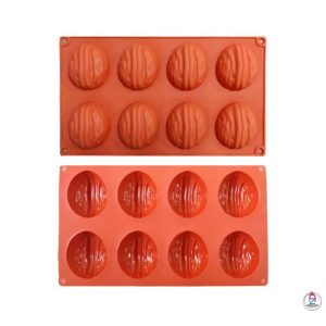 قالب سیلیکون طرح گردو 8خانه