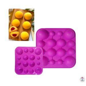 قالب سیلیکون نیمکره میکس