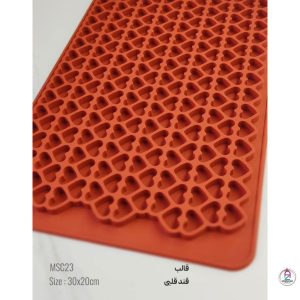 قالب سیلیکون قند طرح قلب