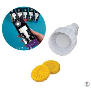 کاتر فشاری شیرینی مربایی طرح گرد کف طرحدار
