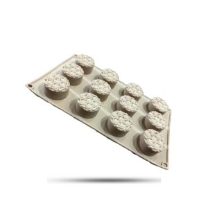 قالب سیلیکون خارجی دایره طرحدار 12خانه