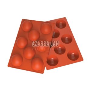 قالب سیلیکون نیمکره ۶ سانت