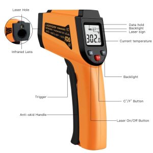 دماسنج لیزری خارجی برند Lasergrip