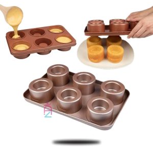 قالب مافین ساوارین ۶خانه اعلا خارجی