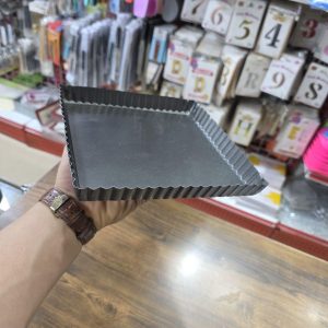 قالب تارت تفلون مربع ( کف جدا)