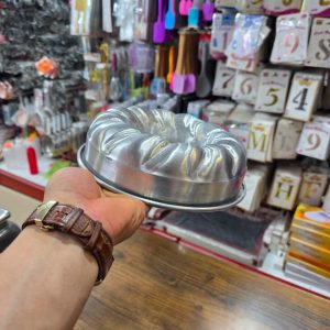 قالب کیک شیفون دار آلومنیوم طرح صدفی