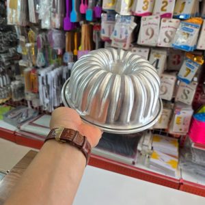 قالب کیک شیفون دار آلومنیوم طرح آبشاری