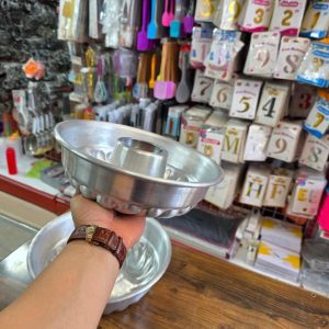 قالب کیک شیفون دار آلومنیوم طرح پرو ۲سایز