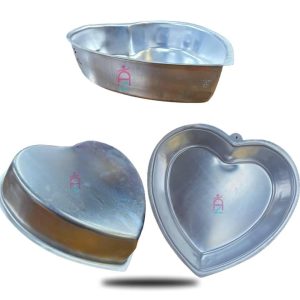قالب کیک آلومنیوم طرح قلب