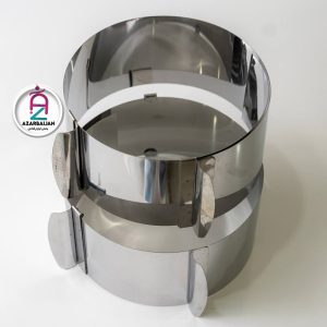 رینگ گرد استیل متحرک ارتفاع 8 سانت ایرانی