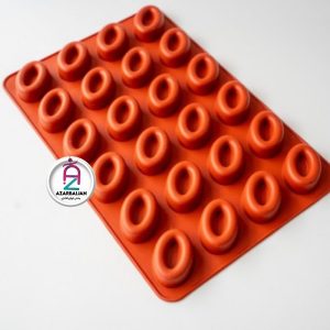 قالب سیلیکونی ساوارین بیضی