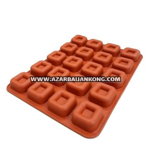 قالب سیلیکونی ساوارین مربع بزرگ