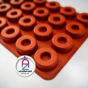 قالب سیلیکونی ساوارین دایره کوچک